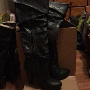 Jessica Simpson size 8 over knee boots